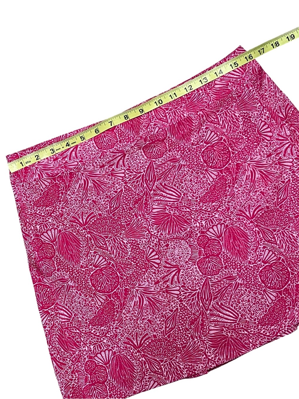RipSkirt WAILEA Wrap Skirt Med Pink Floral Beach Cover Up Resort Adjustable - Picture 8 of 13